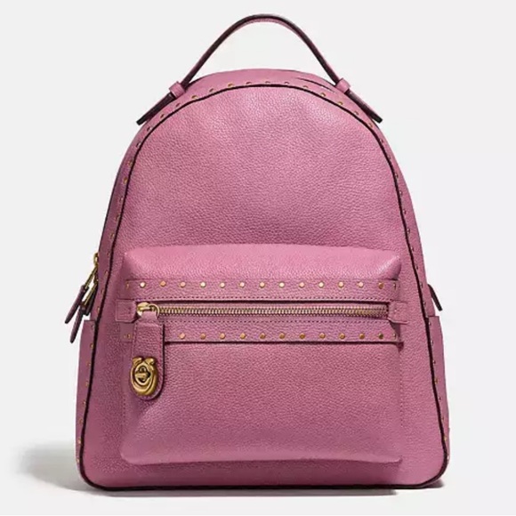 Coach Handbags - Coach Campus Backpack With Rivets